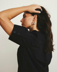 Elbe Stretch Poplin Short Sleeve Shirt - Universal Standard
