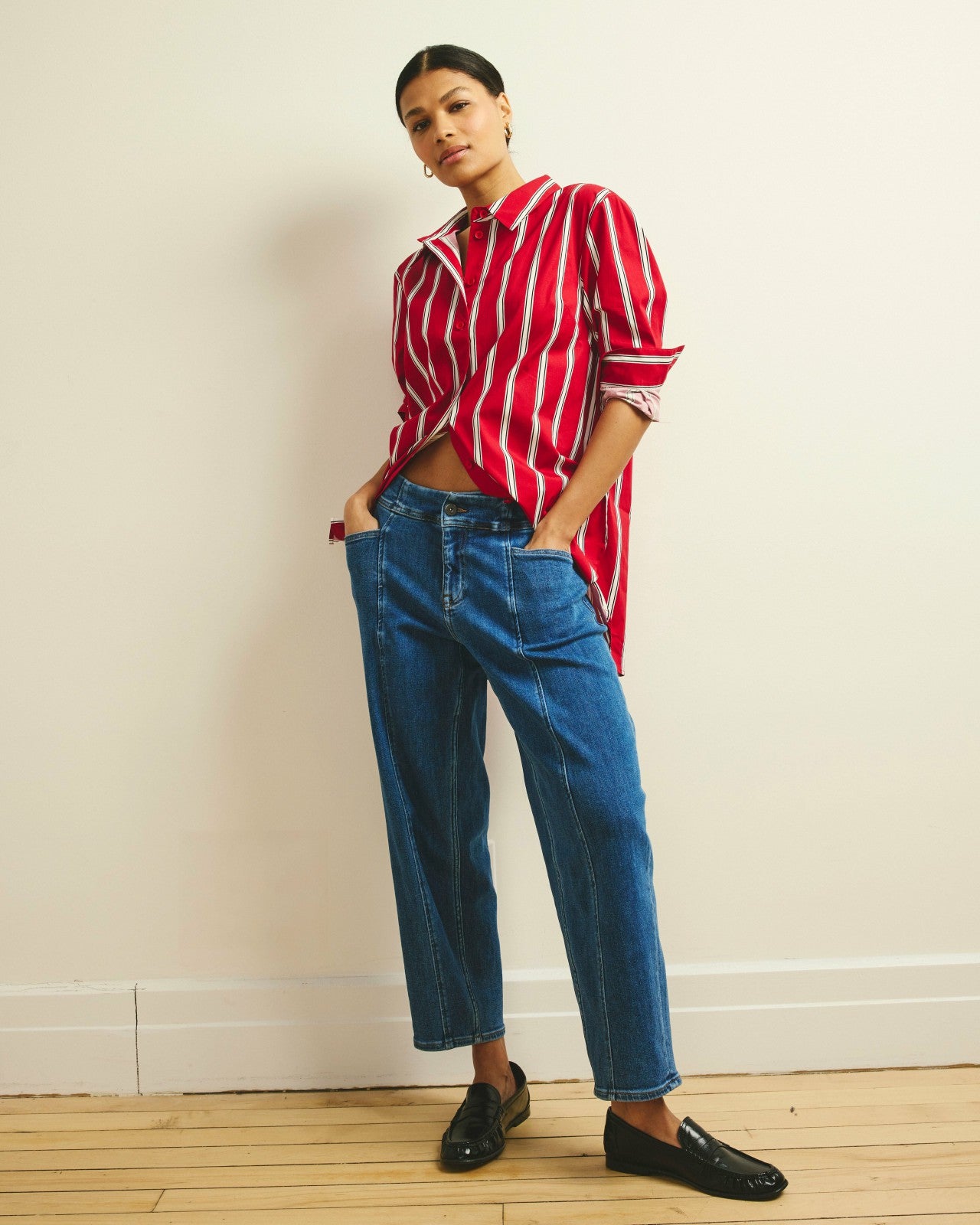 The Artist Poplin Shirt - Universal Standard