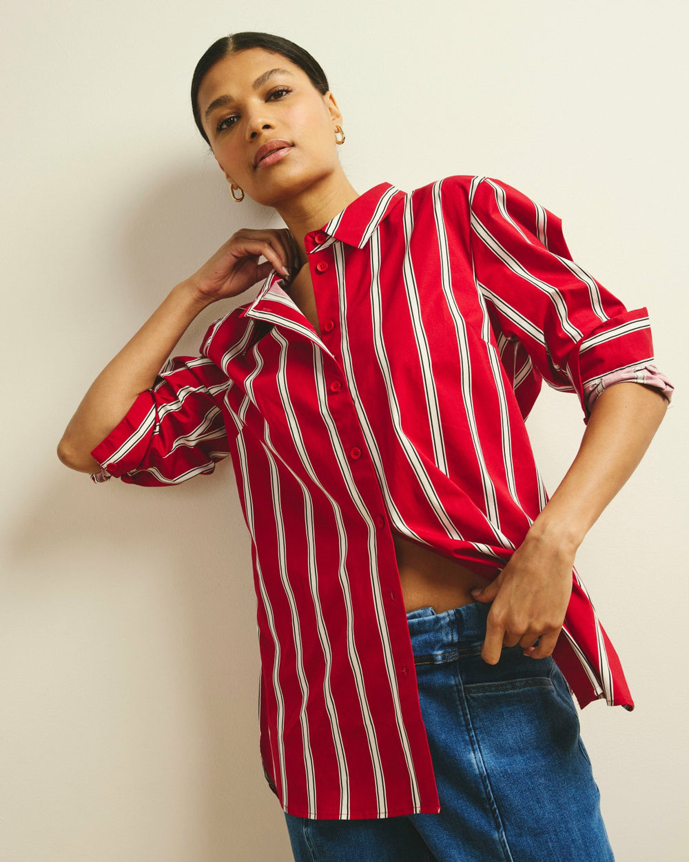 The Artist Poplin Shirt - Universal Standard
