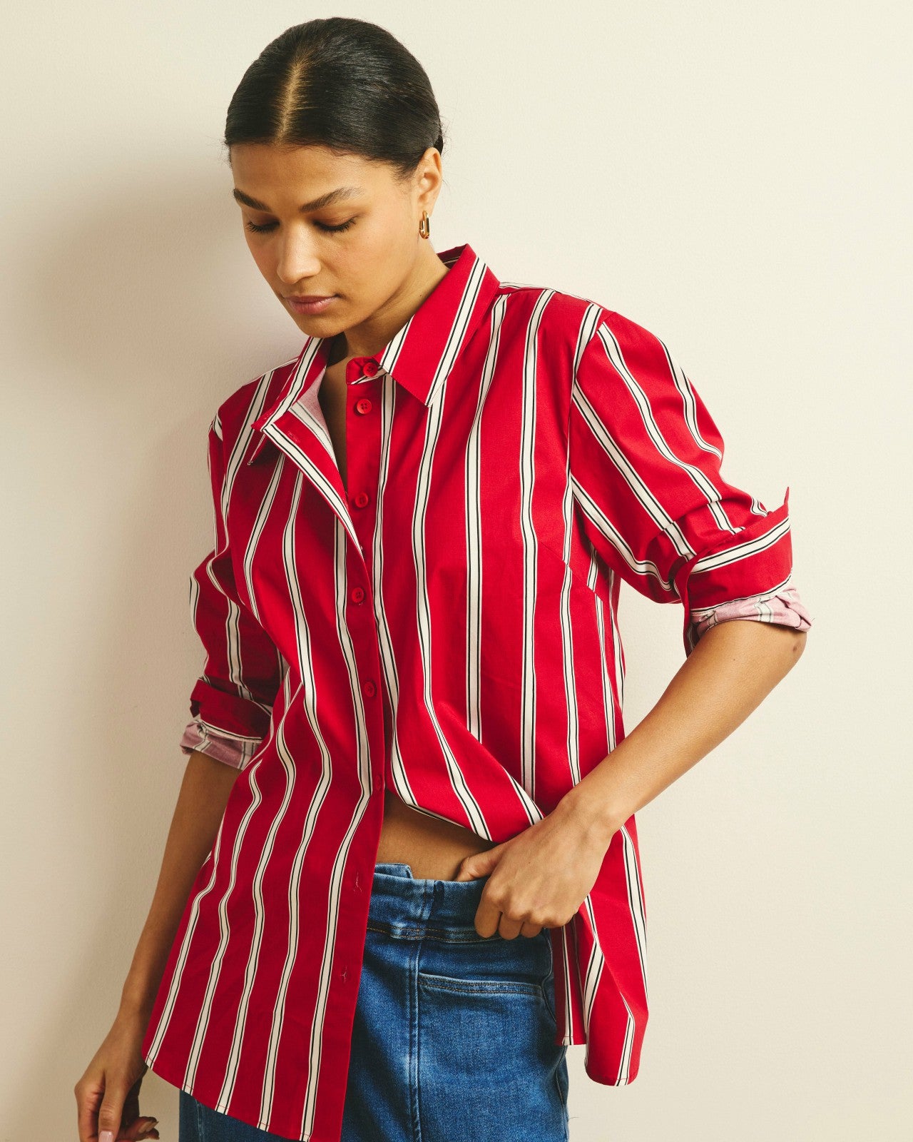 The Artist Poplin Shirt - Universal Standard