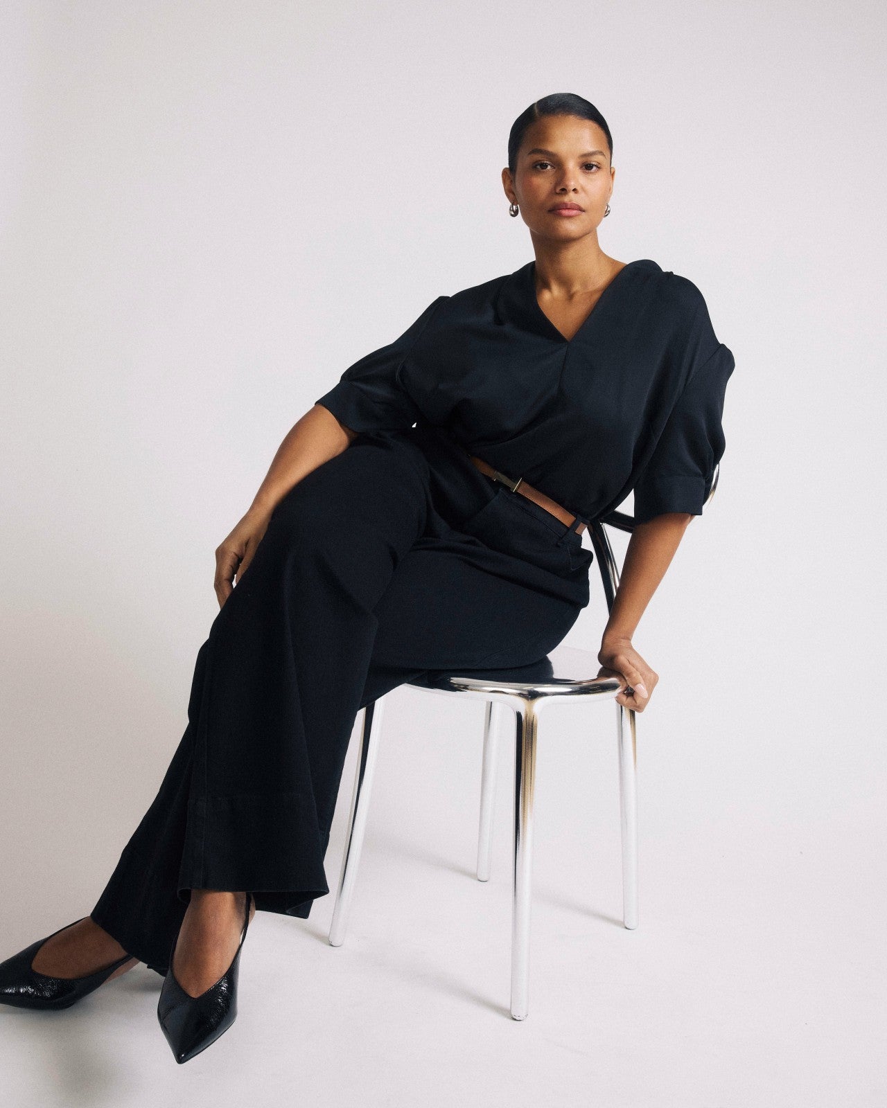 Beatrice Soft Satin Top - Universal Standard