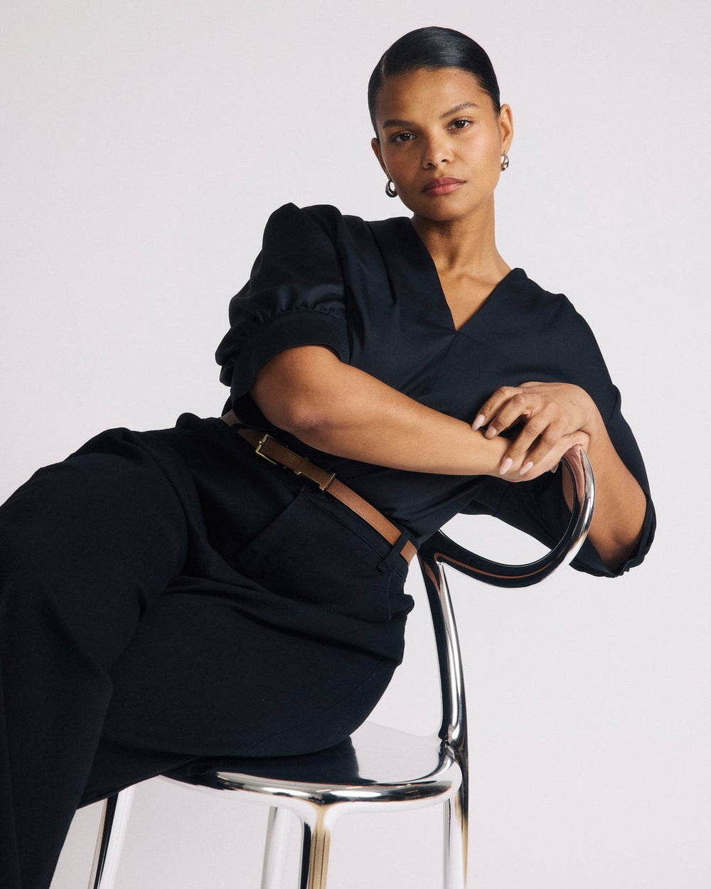 Beatrice Soft Satin Top - Universal Standard