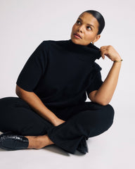 Savvy Fine Knit Turtleneck Sweater Top - Universal Standard