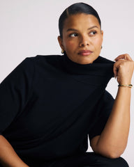 Savvy Fine Knit Turtleneck Sweater Top - Universal Standard