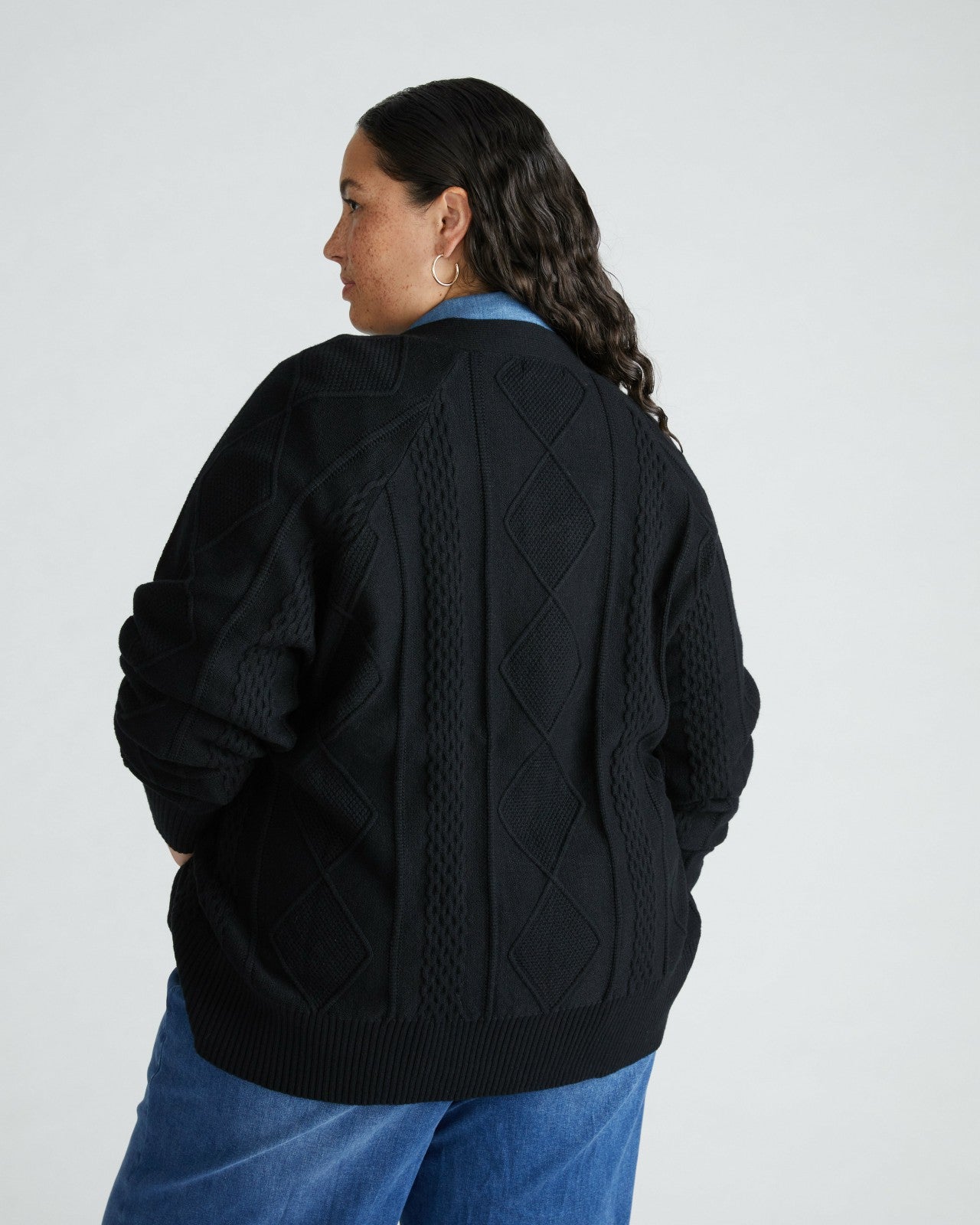 Cable Knit Cardigan - Universal Standard