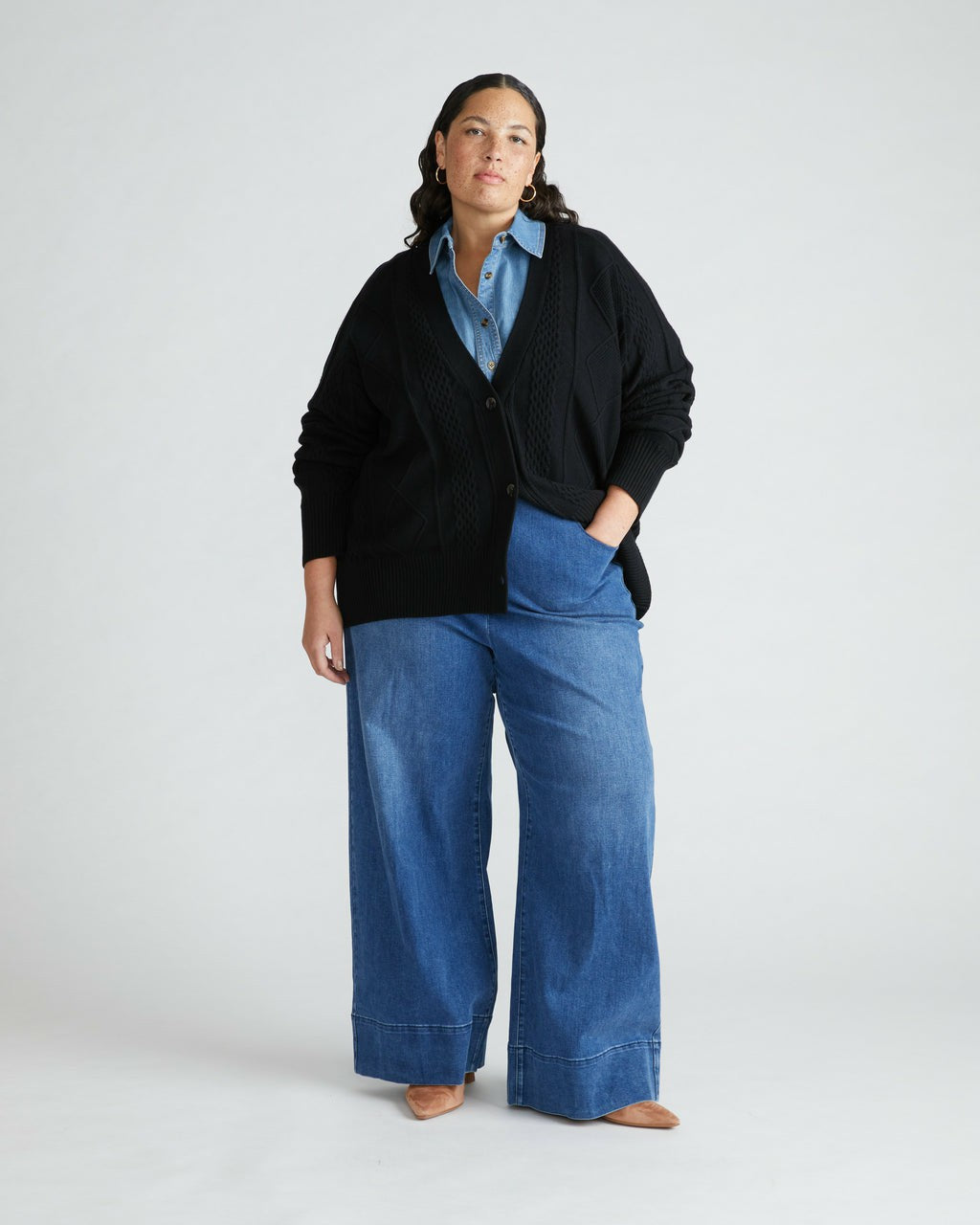 Cable Knit Cardigan - Universal Standard