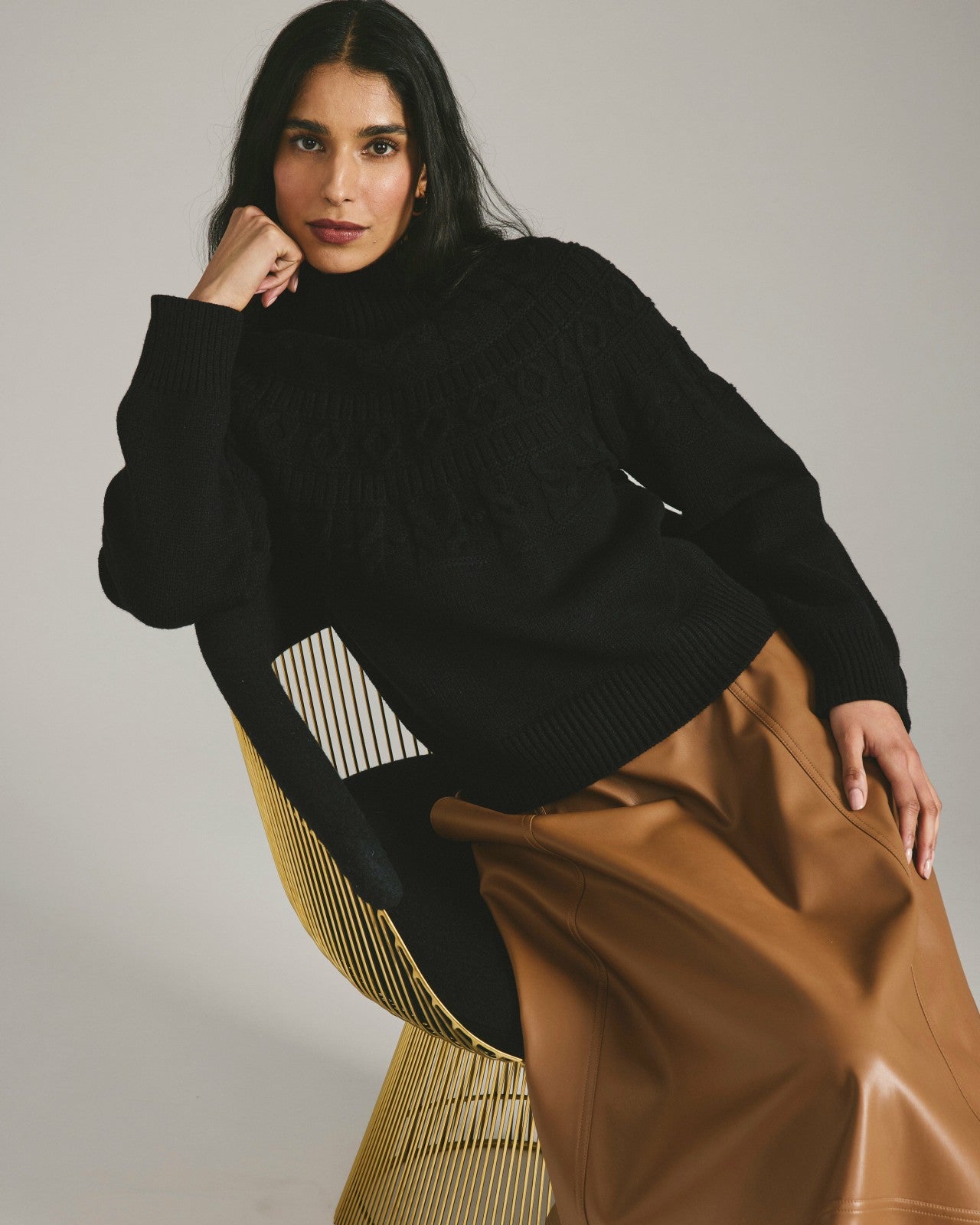 Safiya Cable Knit Sweater - Universal Standard