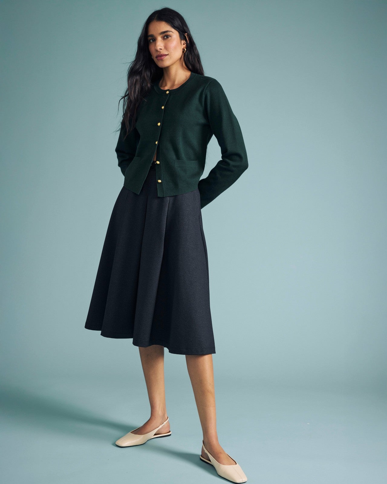 Gabrielle Button-Front Cardigan - Universal Standard