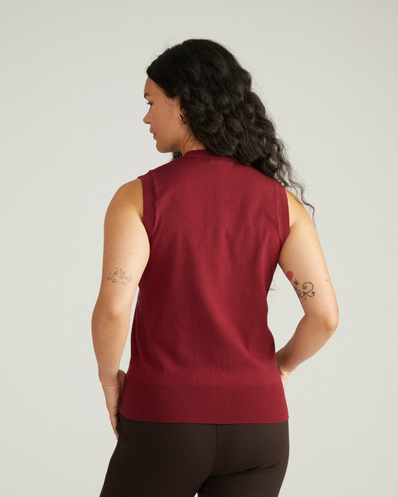 Savvy Fine Knit Cardigan Vest - Universal Standard