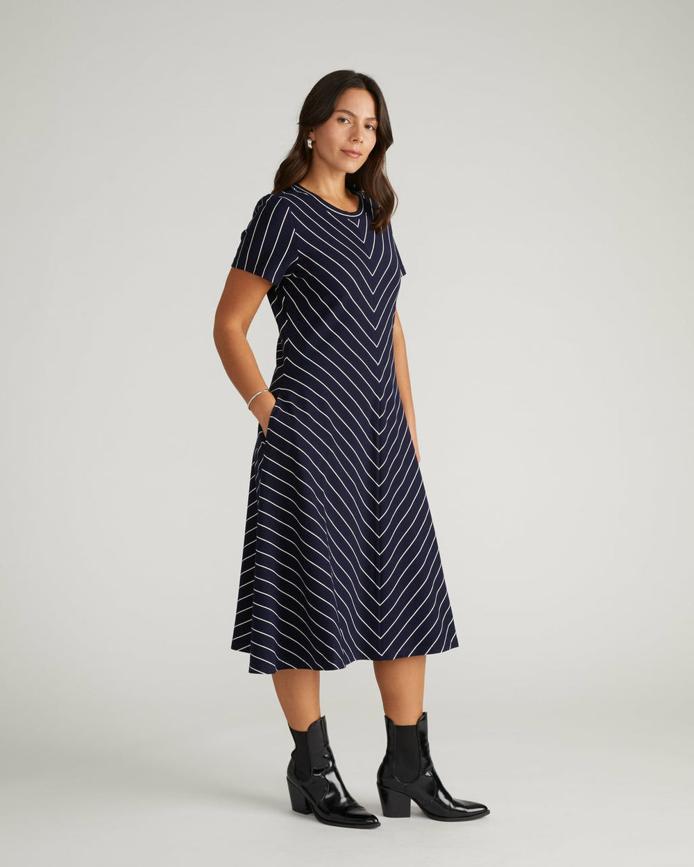 Imani Ponte Dress - Universal Standard