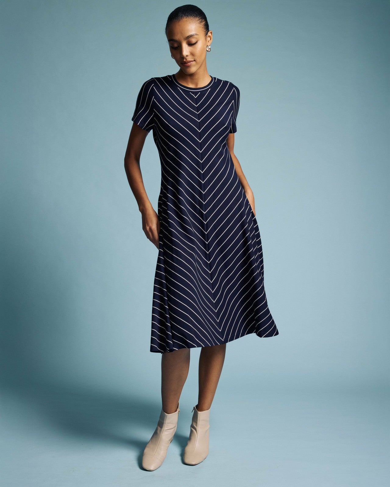 Imani Ponte Dress - Universal Standard