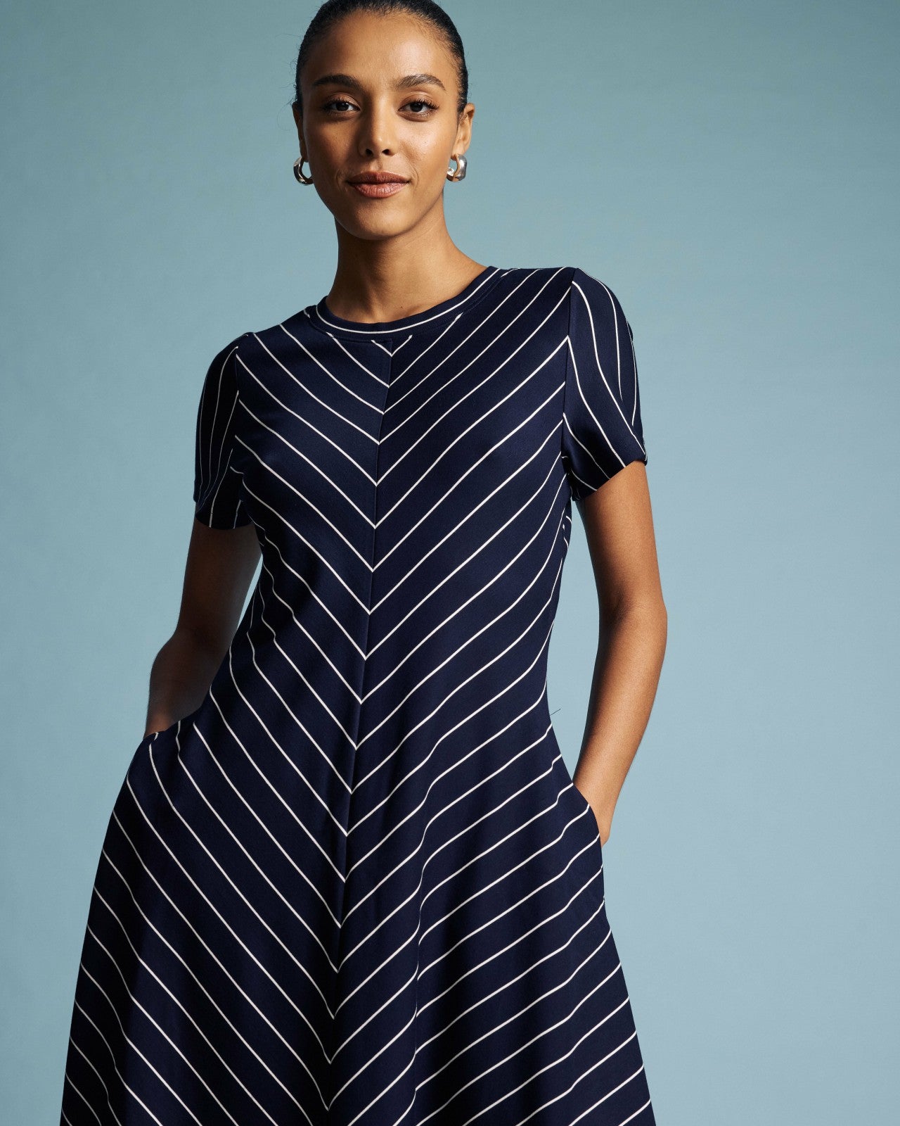 Imani Ponte Dress - Universal Standard