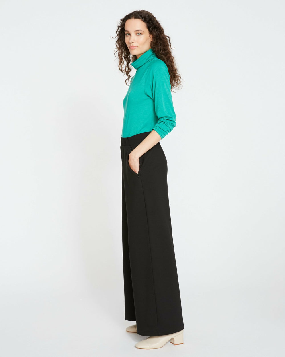 Stephanie Wide Leg Ponte Pants - Universal Standard
