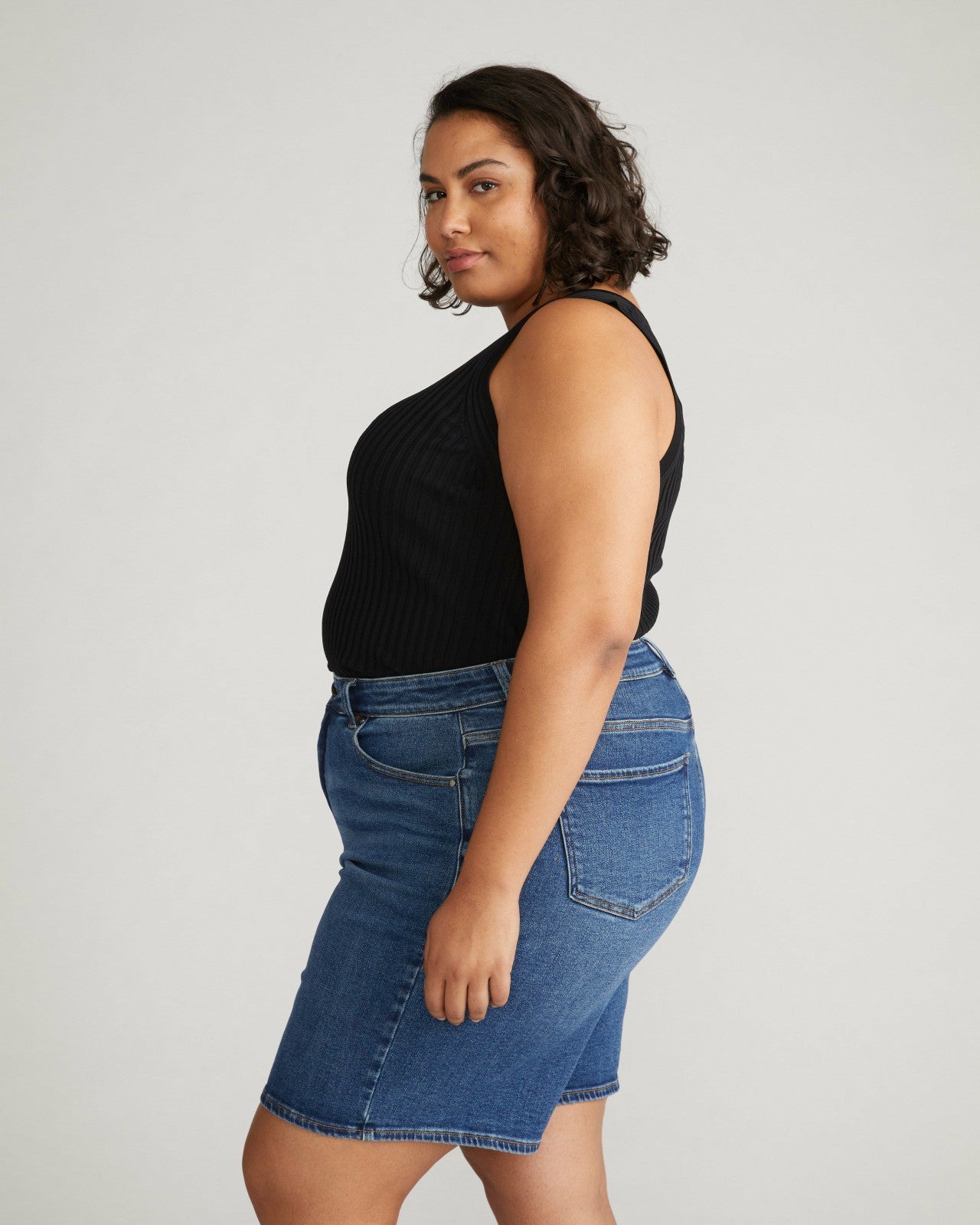 Lou Loose Fit Denim Shorts - Universal Standard