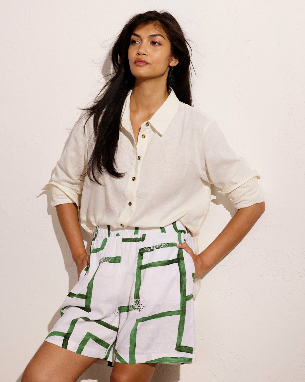Juniper Linen Blend Easy Pull-On Shorts - Universal Standard