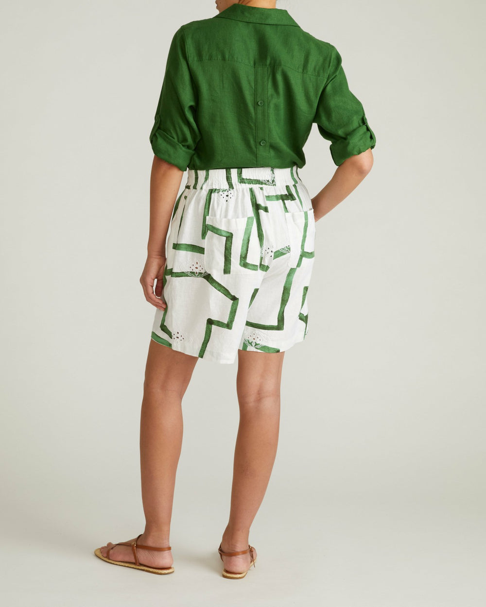 Juniper Linen Blend Easy Pull-On Shorts - Universal Standard