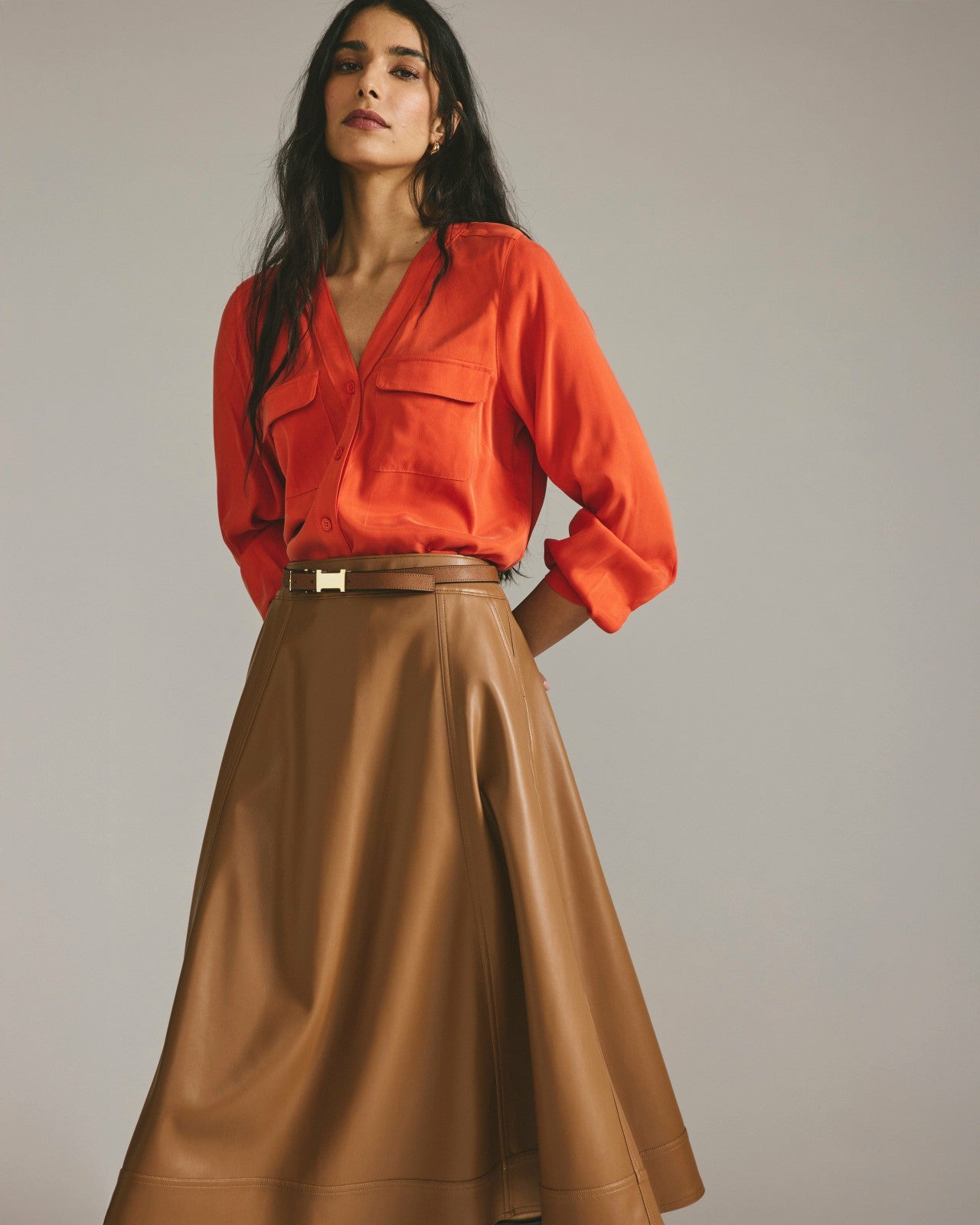 Charlotte Faux Leather Skirt - Universal Standard