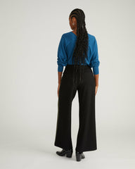 Stephanie Wide Leg Stripe Ponte Pants 30 Inch - Universal Standard