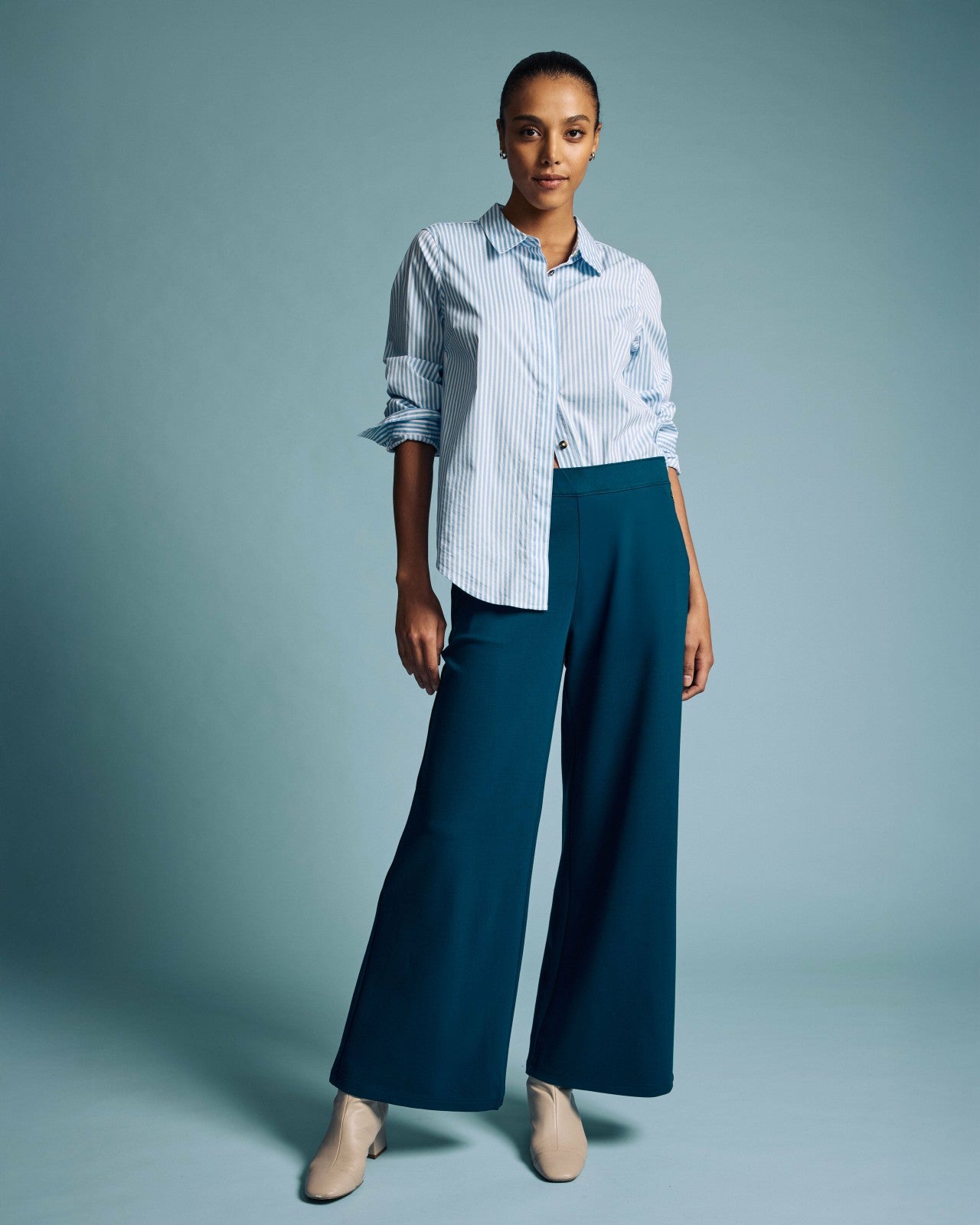Stephanie Wide Leg Ponte Pants - Universal Standard