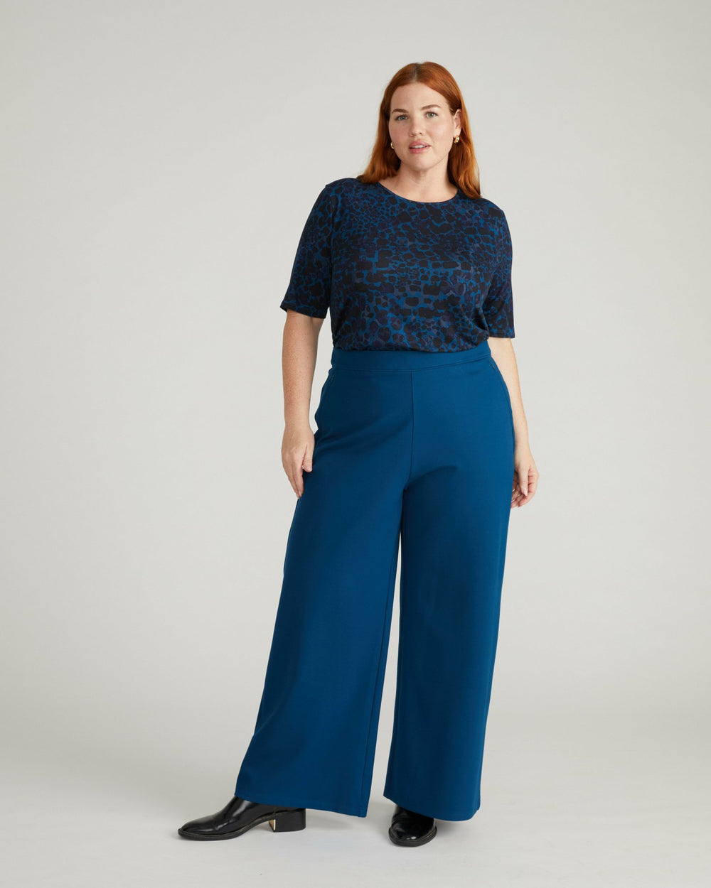 Stephanie Wide Leg Ponte Pants - Universal Standard