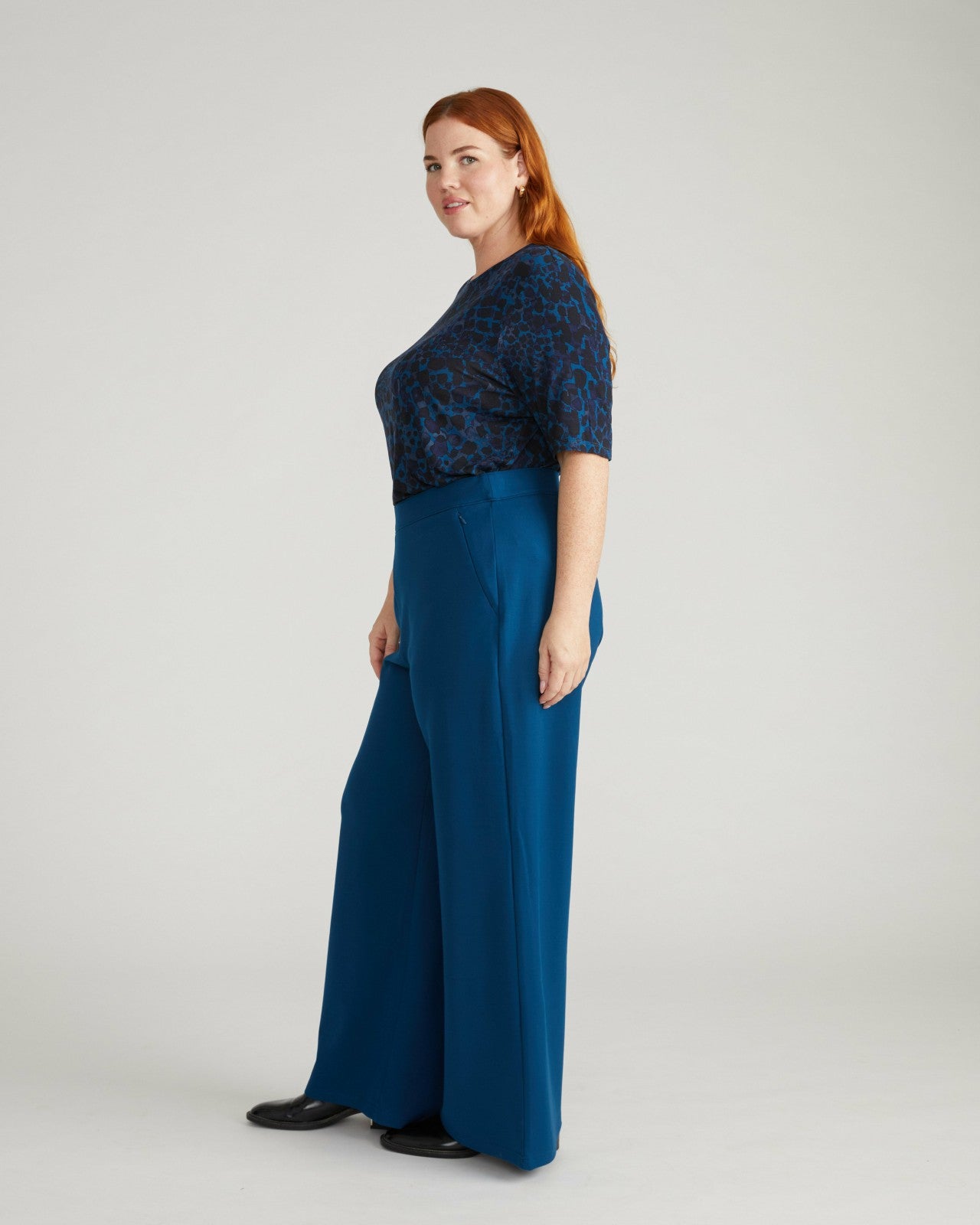 Stephanie Wide Leg Ponte Pants - Universal Standard
