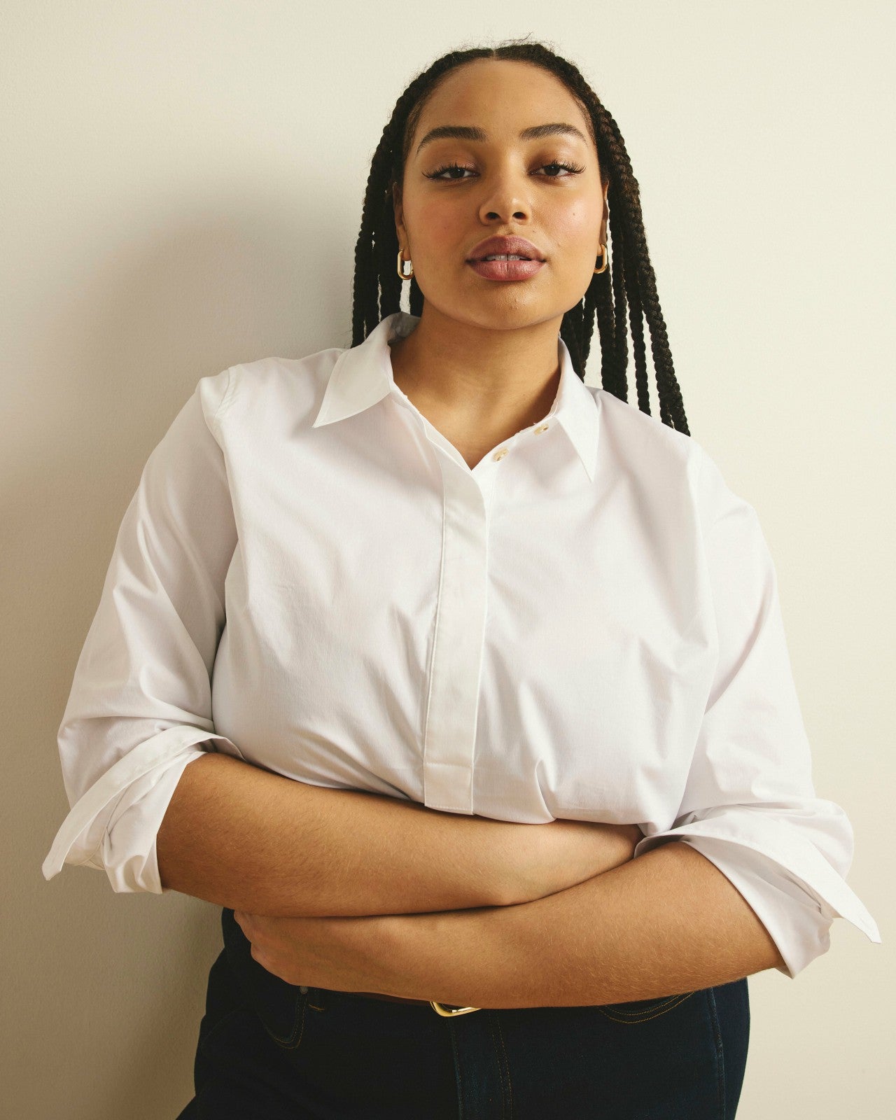 Elbe Popover Stretch Poplin Shirt Classic Fit - Universal Standard