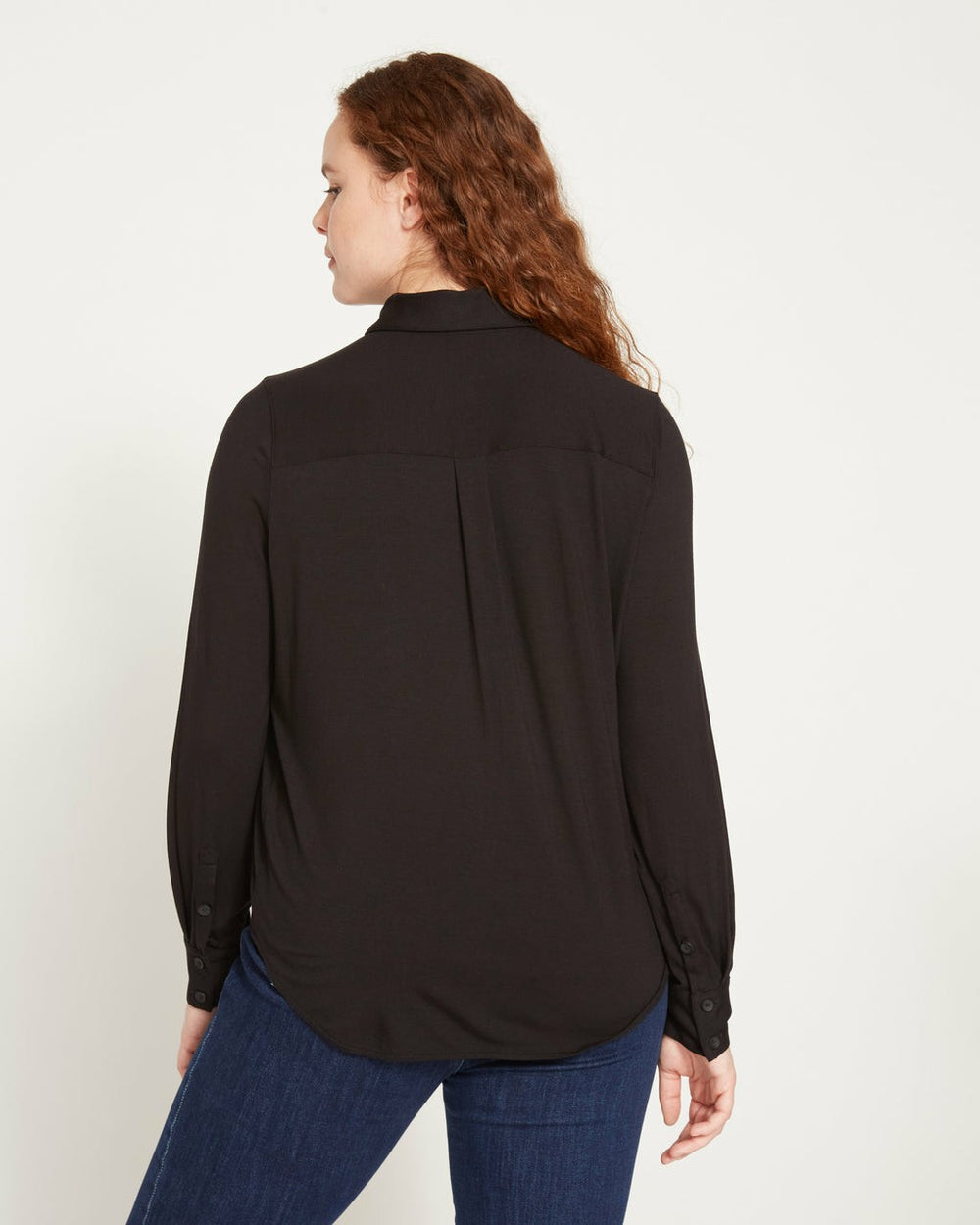 Elbe Popover Liquid Jersey Shirt Classic Fit - Universal Standard