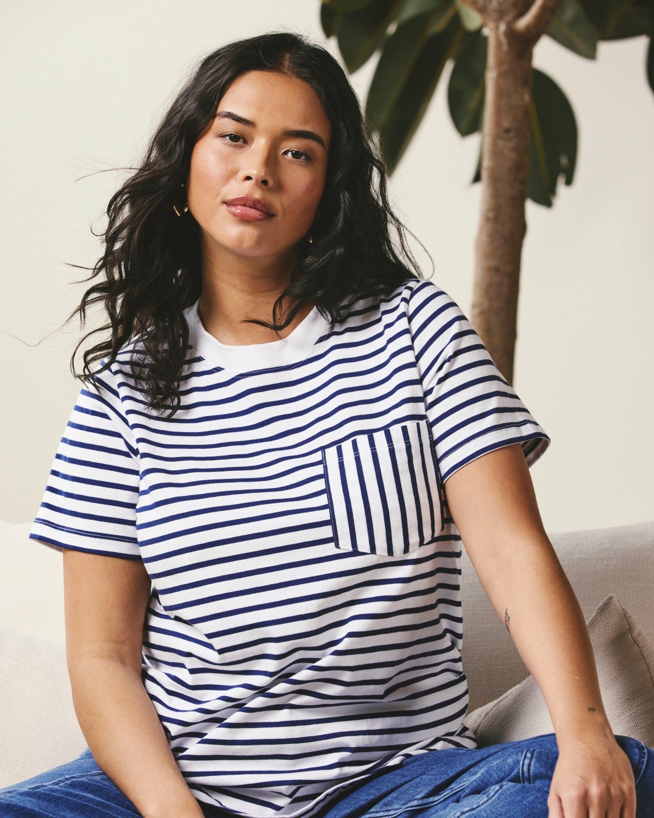 Breton Stripe Garcon Tee - Universal Standard