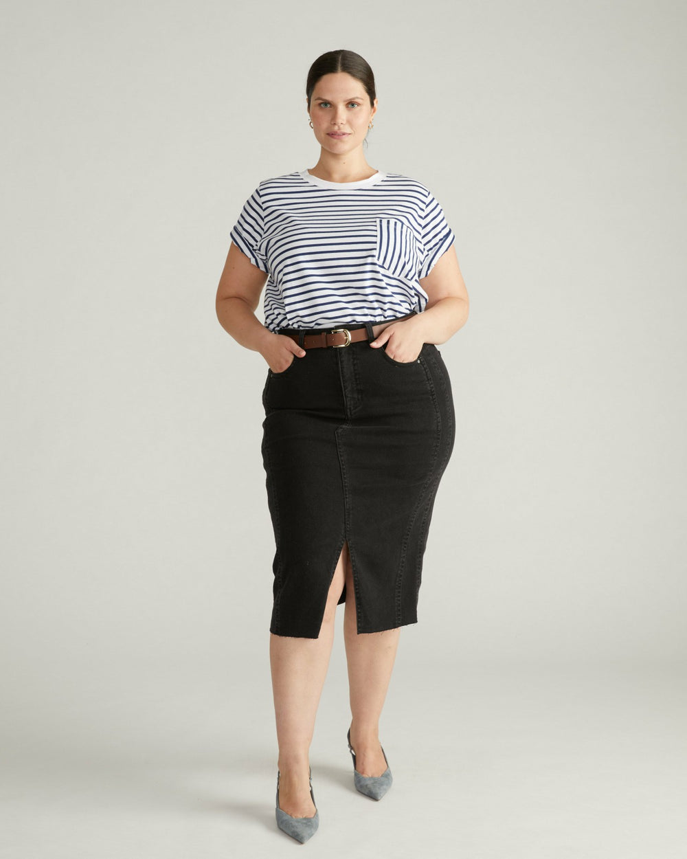 Breton Stripe Garcon Tee - Universal Standard