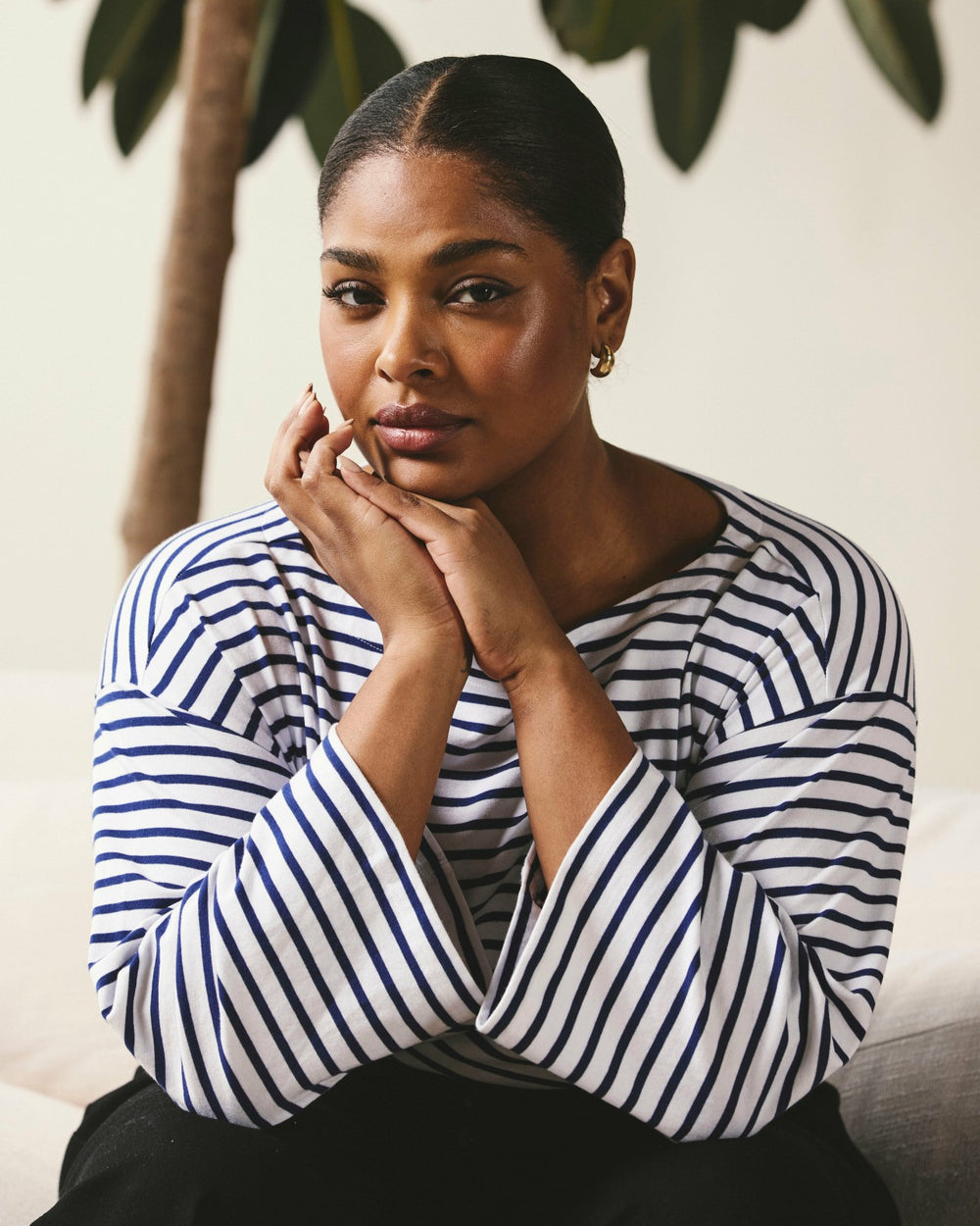 Montauk Breton Stripe Bell Sleeve Top - Universal Standard