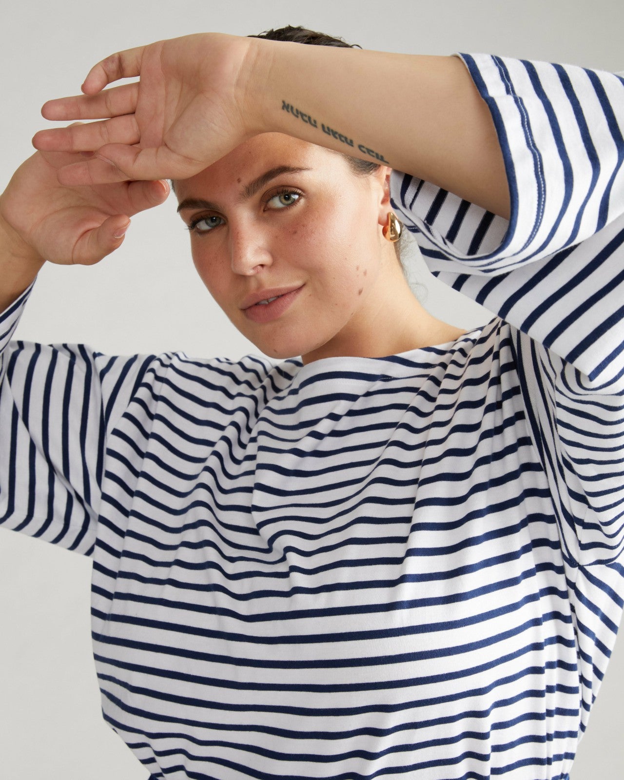 Montauk Breton Stripe Bell Sleeve Top - Universal Standard