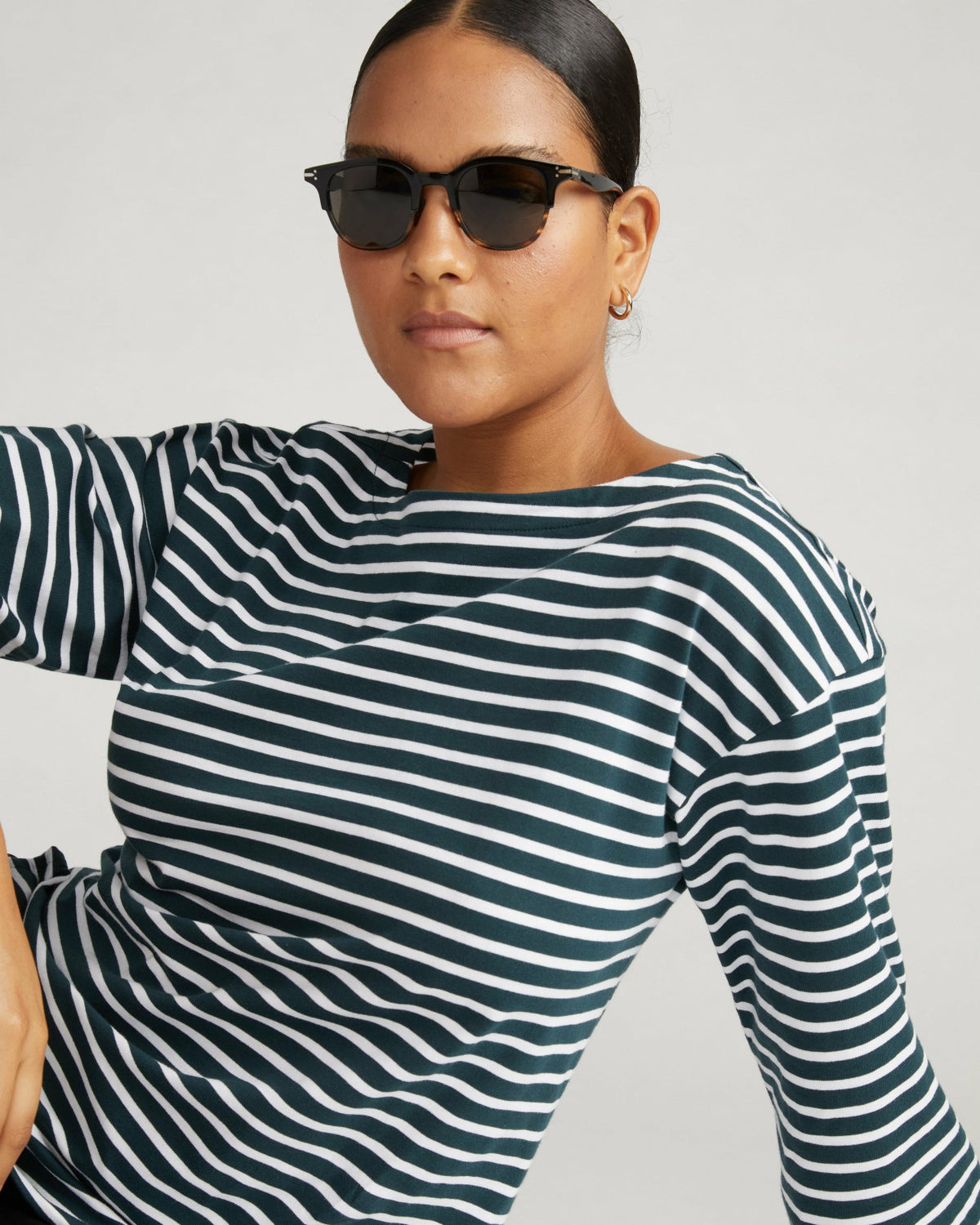 Montauk Breton Stripe Bell Sleeve Top - Universal Standard