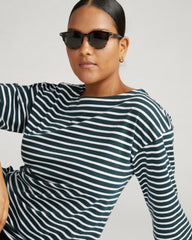 Montauk Breton Stripe Bell Sleeve Top - Universal Standard