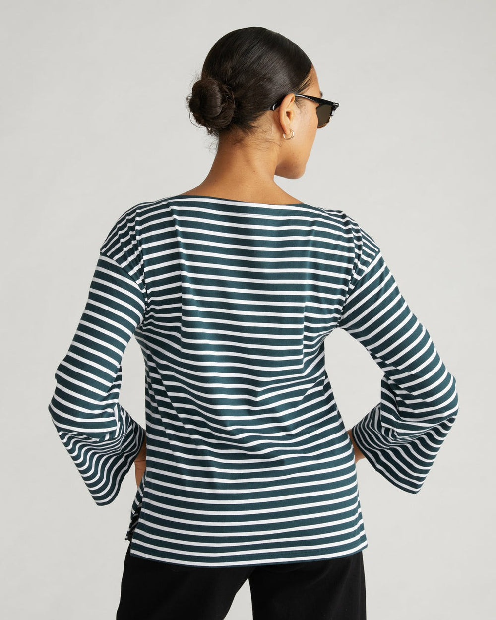 Montauk Breton Stripe Bell Sleeve Top - Universal Standard