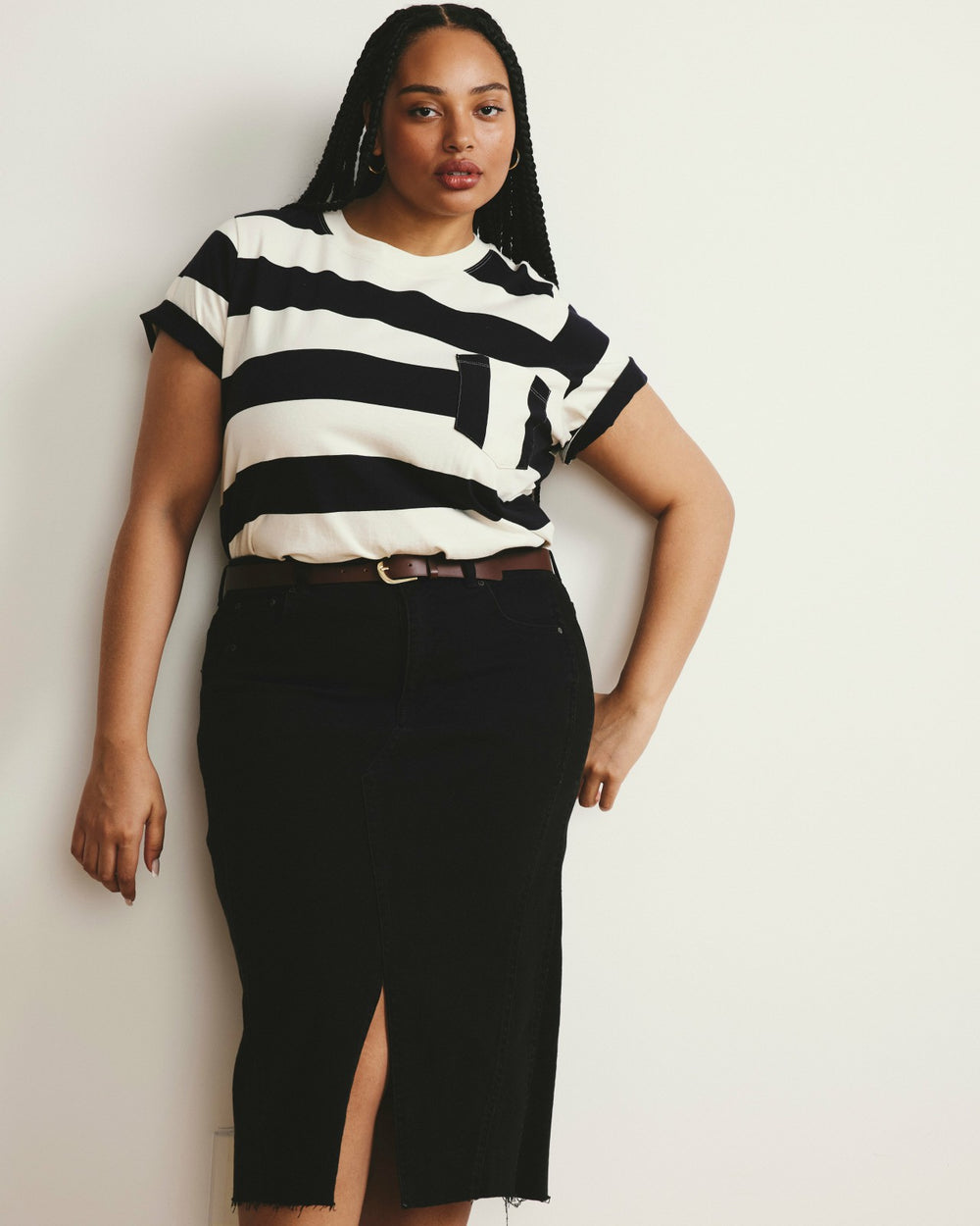 Breton Stripe Garcon Tee - Universal Standard