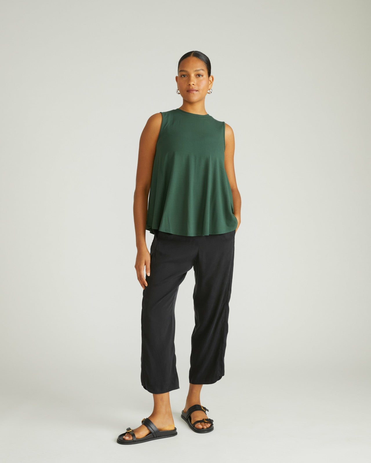 Heatwave Divine Jersey Flared Tank - Universal Standard