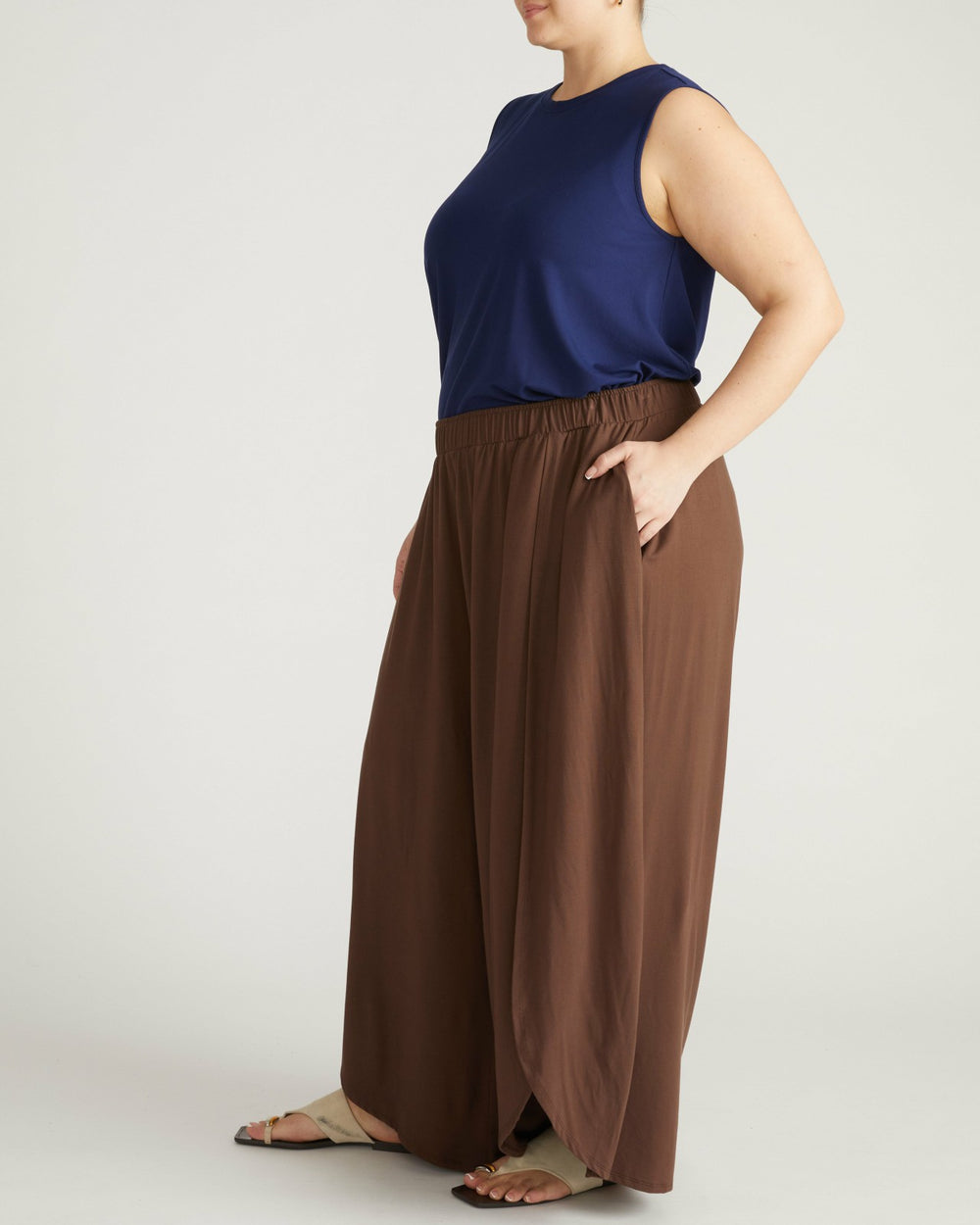 Heatwave Divine Jersey Flared Tank - Universal Standard