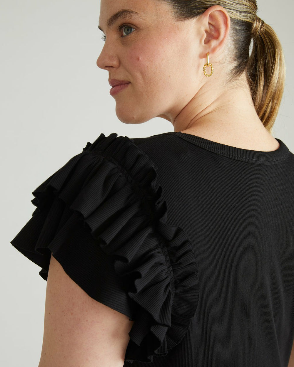 Magnolia Ribbed Top - Universal Standard