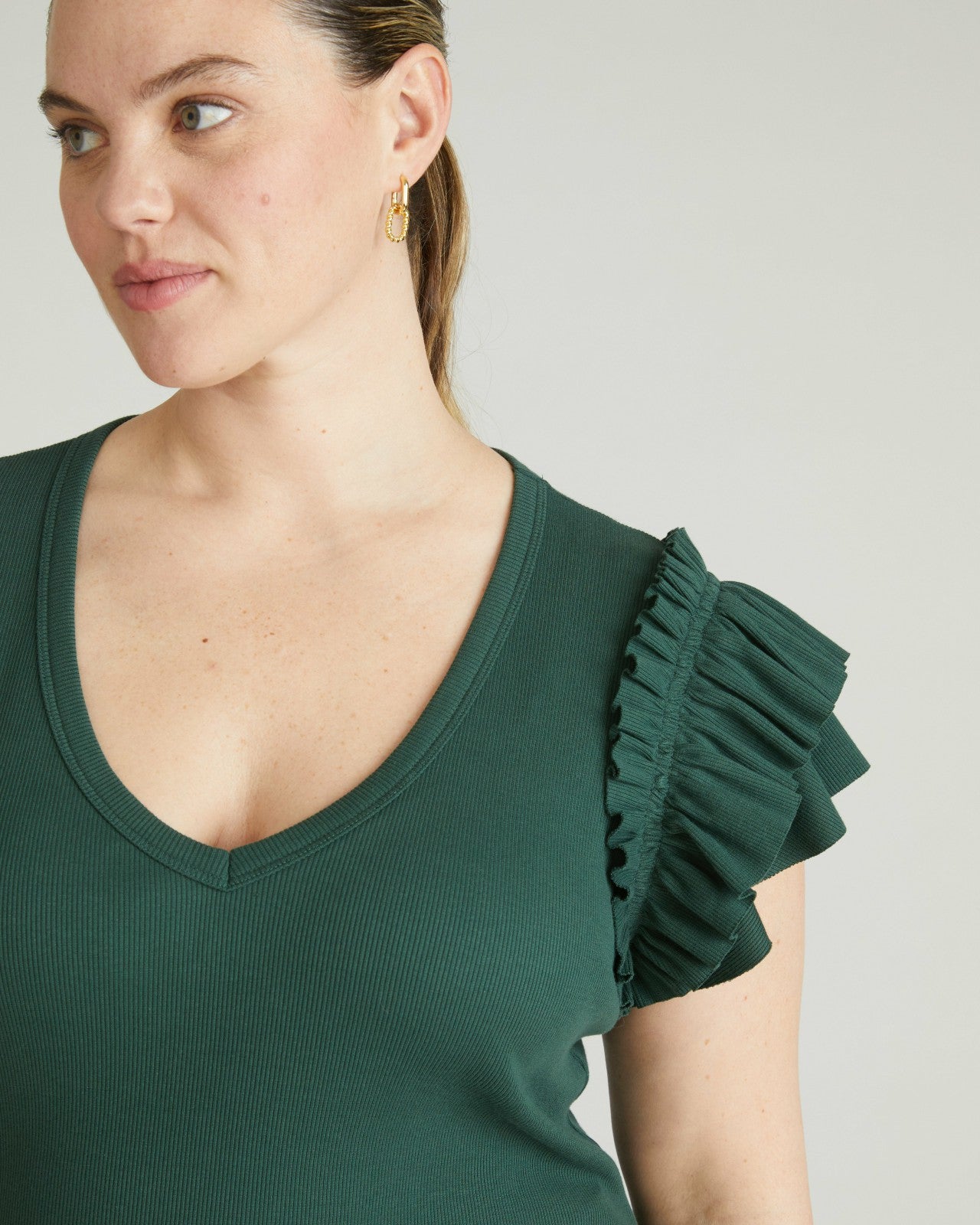 Magnolia Ribbed Top - Universal Standard