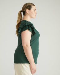 Magnolia Ribbed Top - Universal Standard