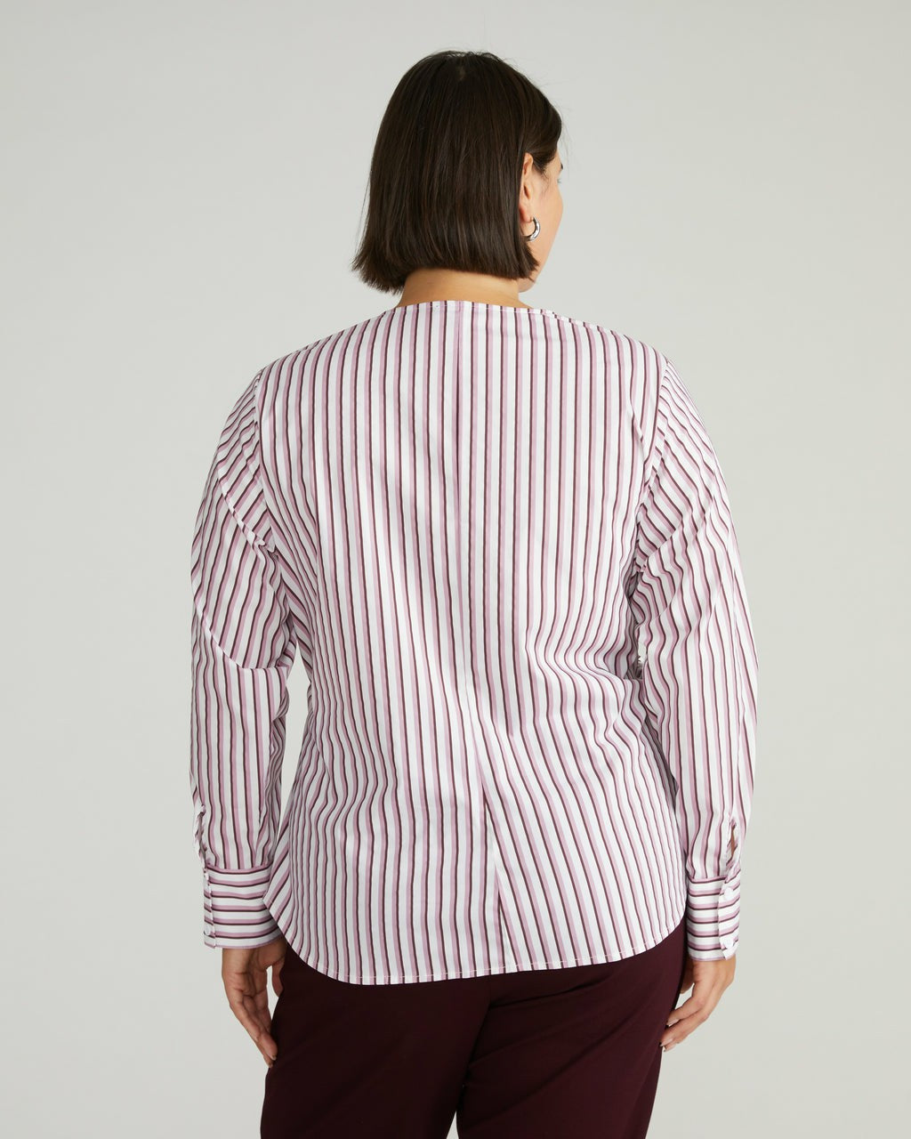 Beacon Stretch Poplin Wrap Shirt - Universal Standard