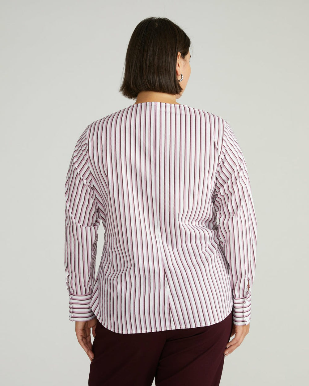 Beacon Stretch Poplin Wrap Shirt - Universal Standard