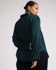 Cambria Soft Satin Blouse - Universal Standard