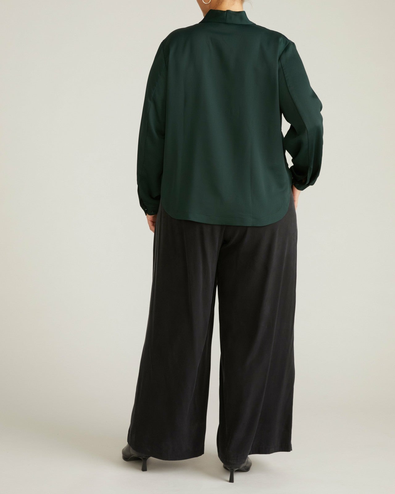 Cambria Soft Satin Blouse - Universal Standard