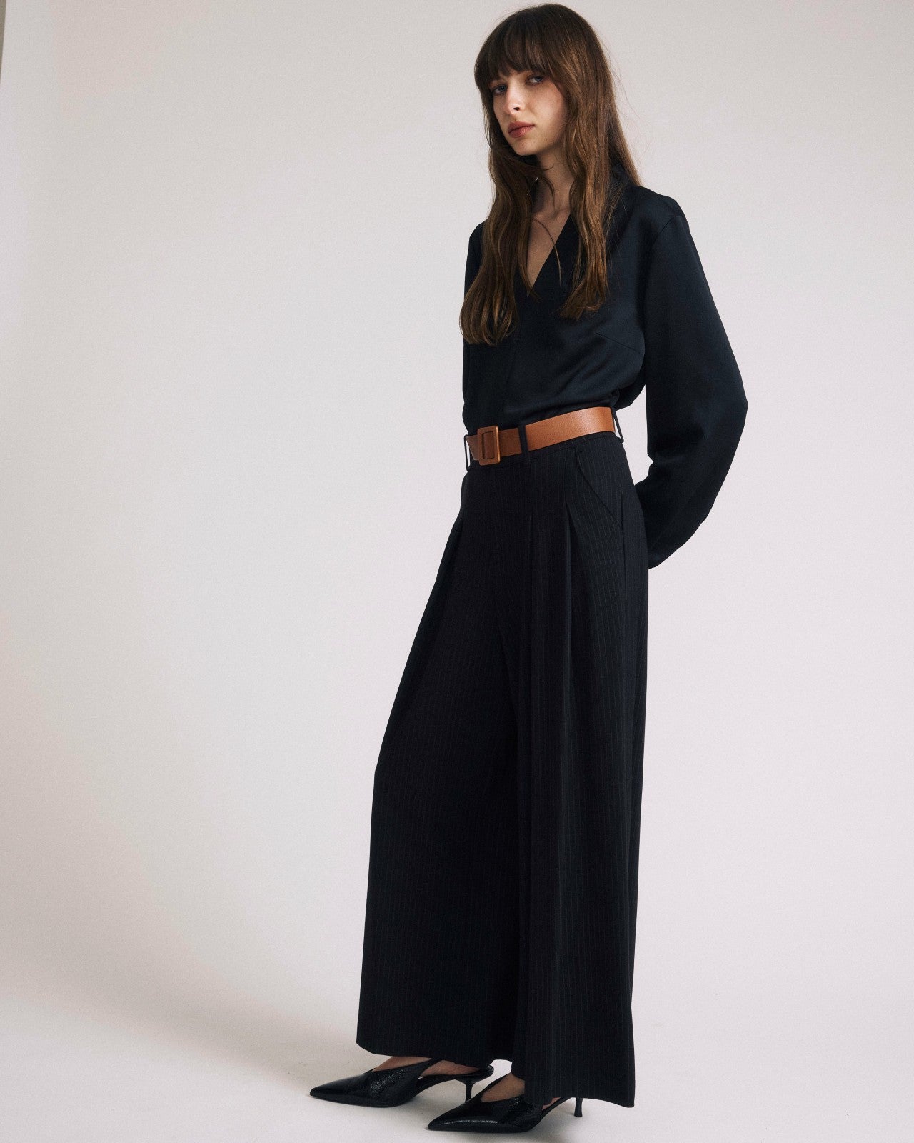 Cambria Soft Satin Blouse - Universal Standard
