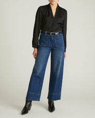 Cambria Soft Satin Blouse - Universal Standard