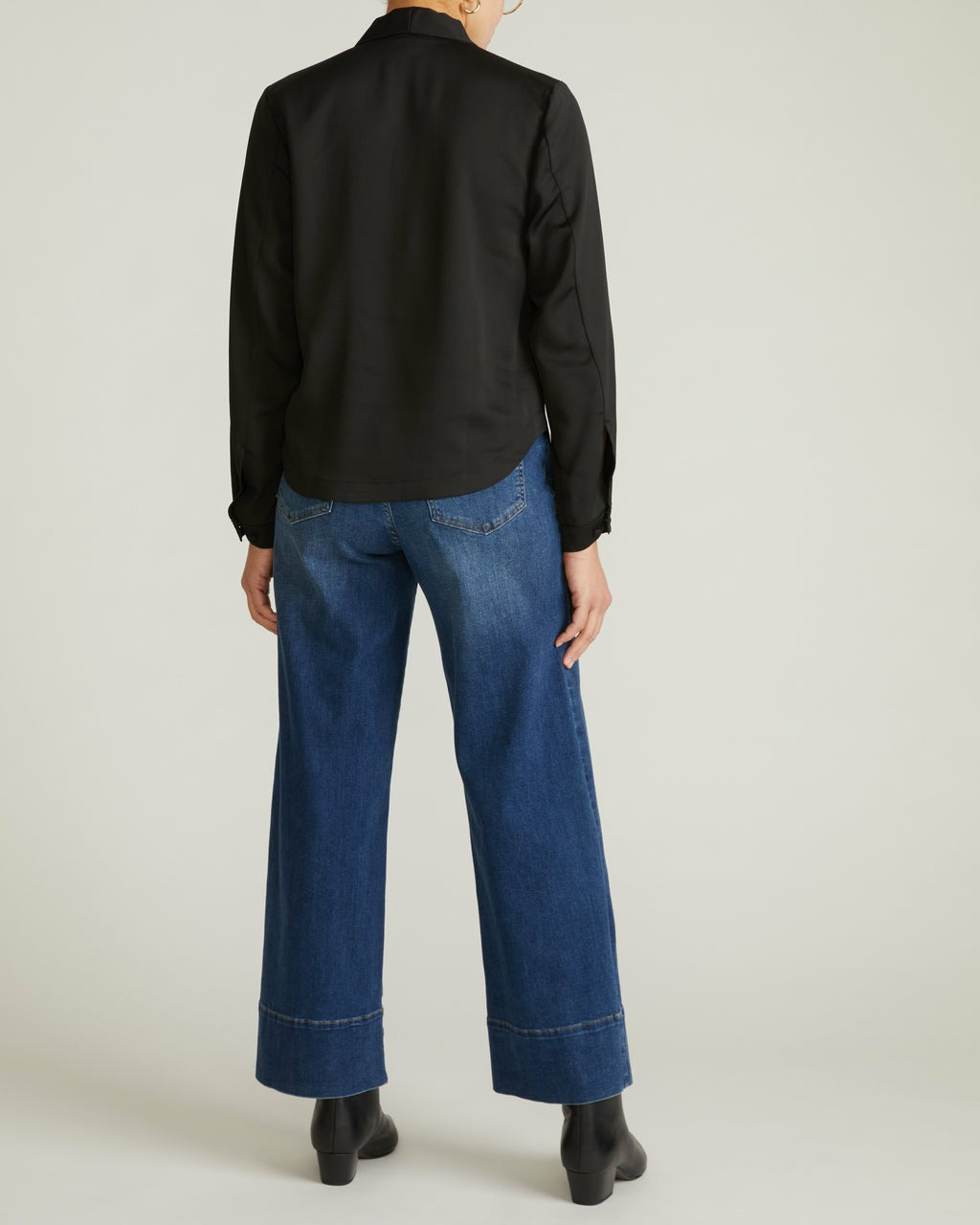 Cambria Soft Satin Blouse - Universal Standard