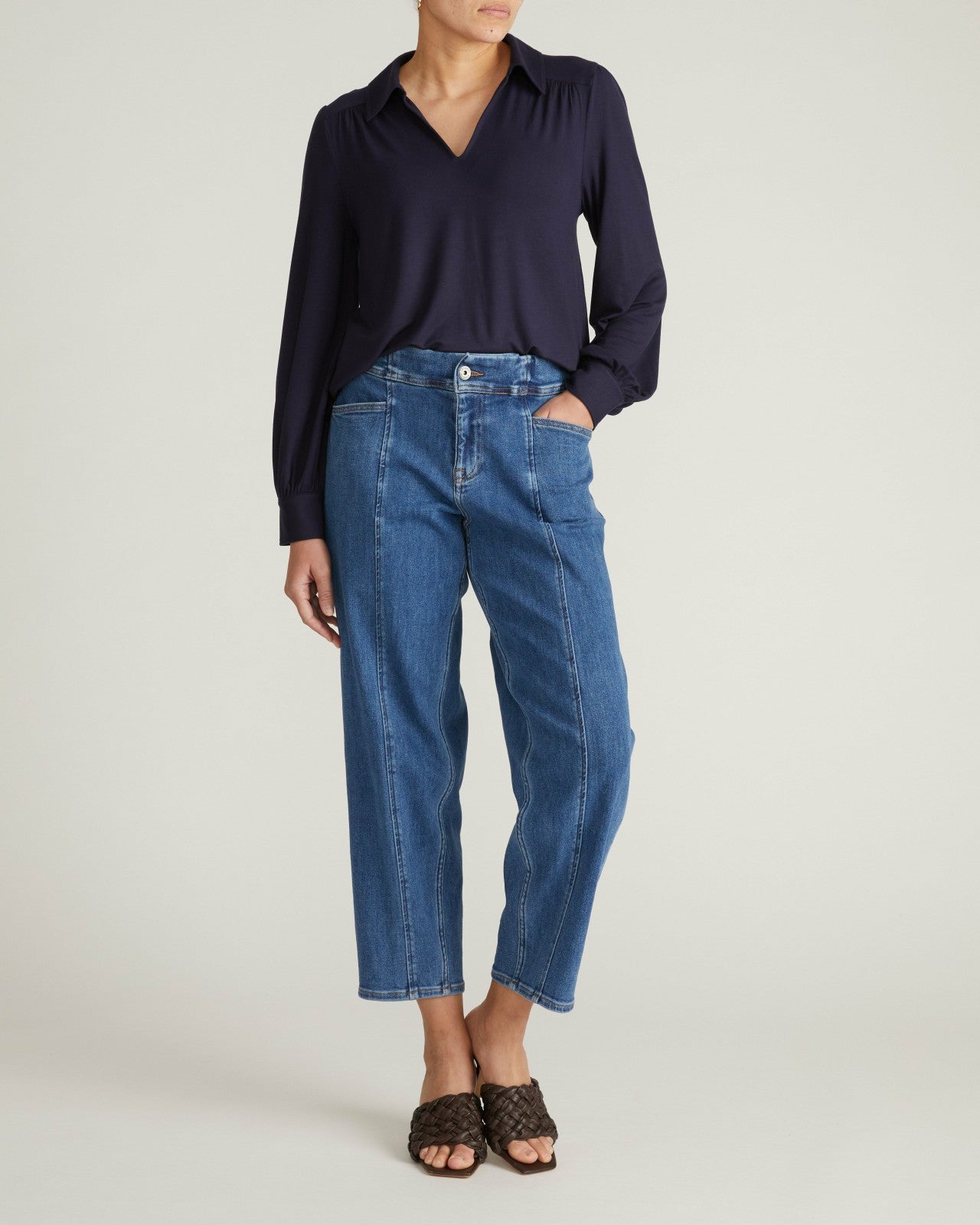 Moore Liquid Jersey Blouse - Universal Standard