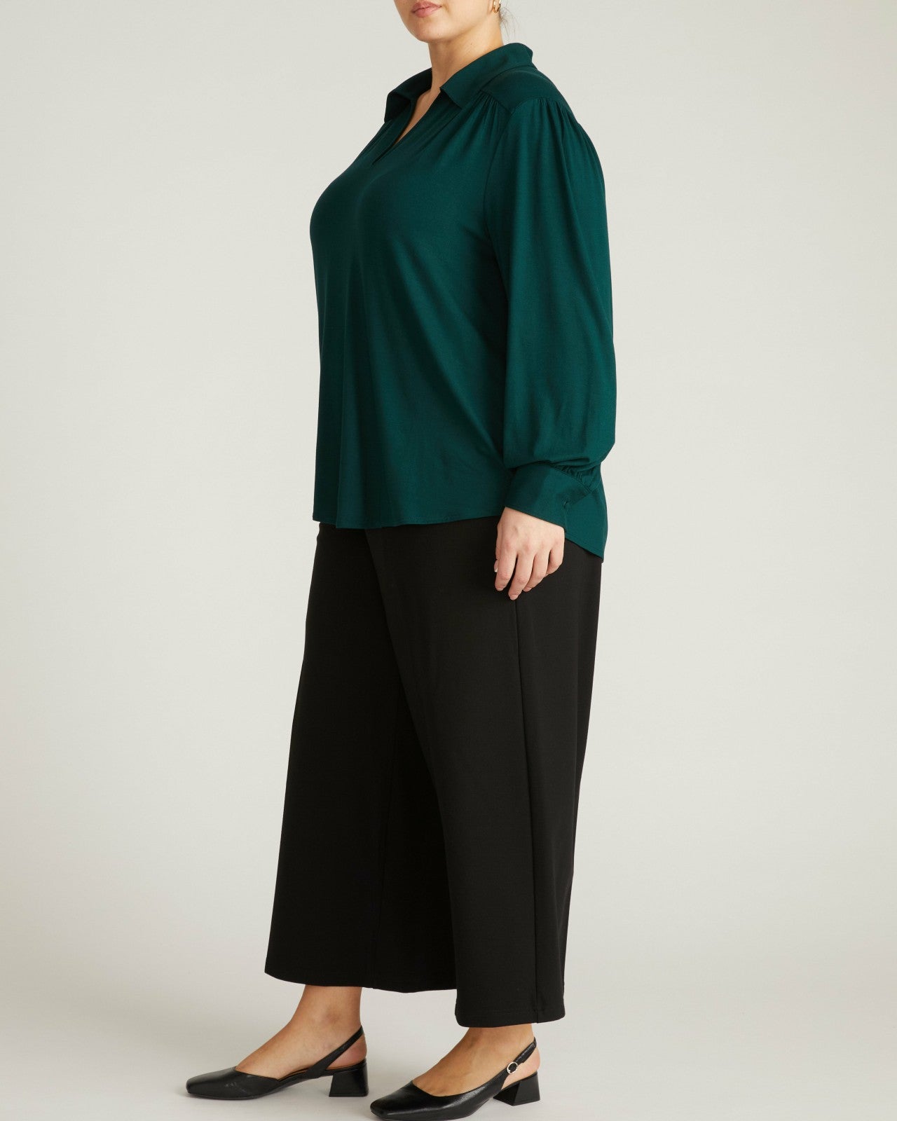 Moore Liquid Jersey Blouse - Universal Standard