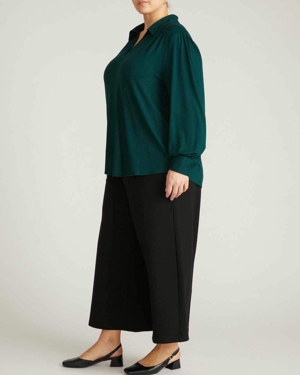 Moore Liquid Jersey Blouse - Universal Standard
